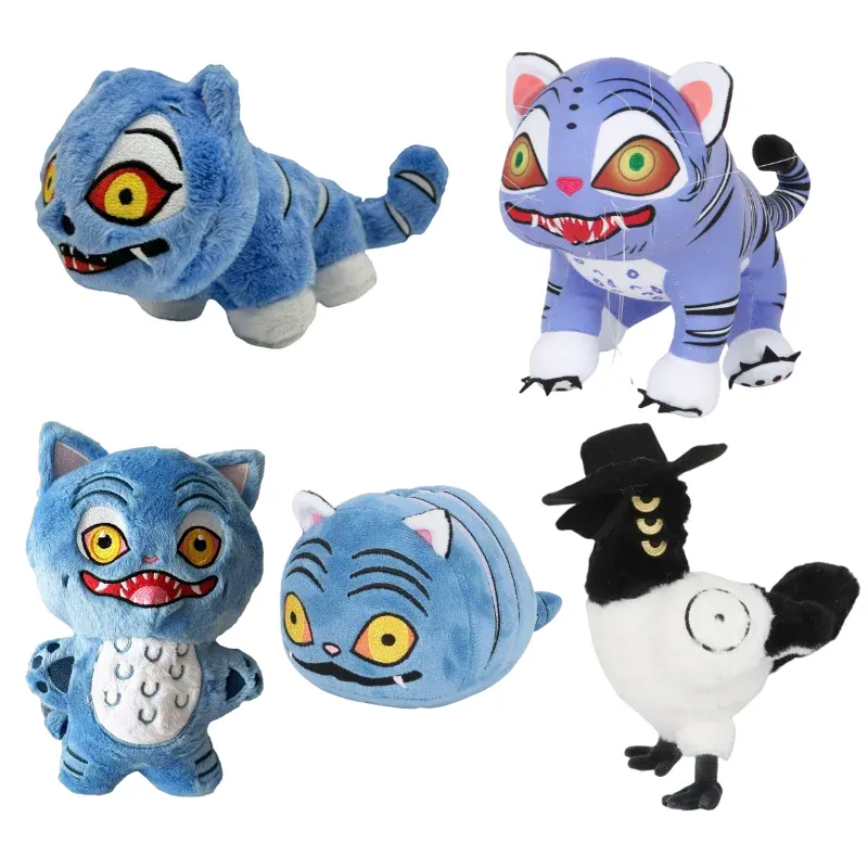 & Demon Hunters Tiger Plush Toy Demon Hunters Kpop Accessories Toy Tiger Plushie Doll K Pop Demon Hunters Merch Birthday Gift//